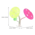 thumbnail image 2 of unbranded 2Ud Hongo Para Betta En Silicone Para Descanso Y De Acuario, 2 of 8