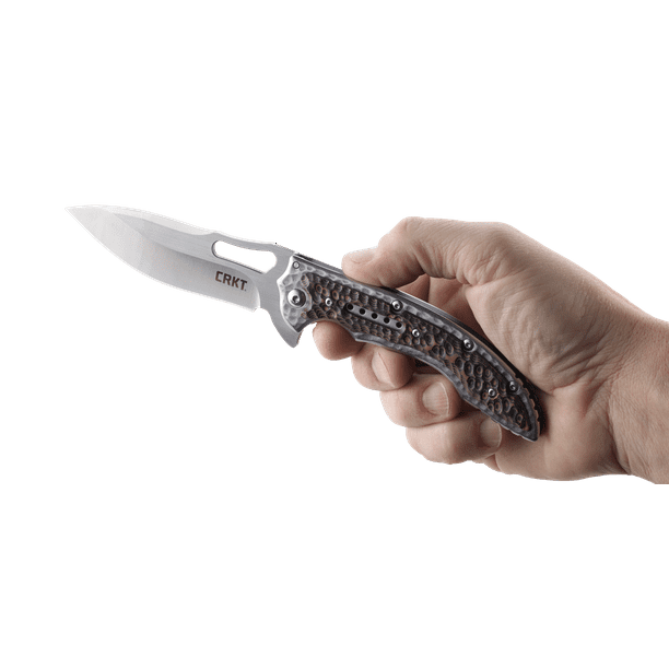 CRKT Fossil Folding Pocket Knife, 3.96