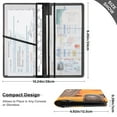 thumbnail image 3 of PVC Leather Car Document Holder Organizer Driver License Cover Holder for Car Driving Documents 9.45x10.24in Small Tombstone-shaped, 3 of 8
