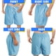 thumbnail image 4 of Shorts de baño Scotamalone de secado rápido para hombre en azul claro, 4 of 6
