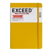 Exceed A5 Ruled Journal, Mustard Yellow, 5.8" x 8.3", 120 Pages