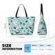 thumbnail image 4 of Disketp Sea Animal Bolsa de Playa de Gran Capacidad, Bolso Impermeable y a Prueba de Arena para Mujer, Ideal para Playa, Piscina y Natación, 4 of 7