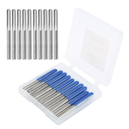 

10pcs Router Bit Engraving Router Bit Carving Router Bit 3.175mm Router Bit For Engraving Tool 90 X 0.3mm