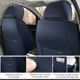 Blue and White Car Seat Covers for Subaru Outback Base 2001 Car Seat ...