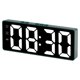 thumbnail image 1 of Sidaley Reloj despertador Digital inteligente, batería, Control de voz, temperatura, espejo LED eléctrico, decoración de mesa, termómetro, Electrónica, 1 of 6