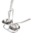 thumbnail image 5 of Soporte vertical para cucharones dobles de acero inoxidable 304, soporte para utensilios de cocina, 5 of 5