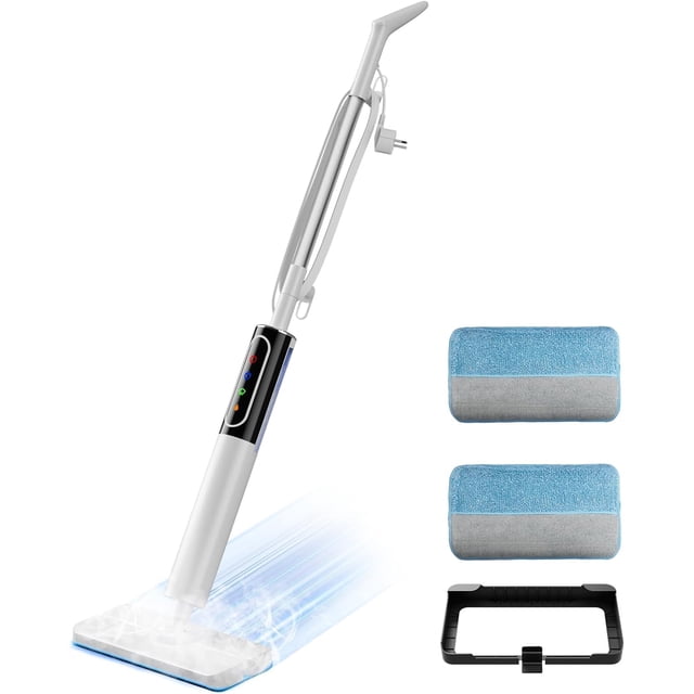 Steam Mop Cleaner High-temp for Floor Cleaning,Handheld Detachable with Multiple Adjustable Mode for Deep Cleaning,Sanitizing with 2 Steam Mode and XL Removable Water Tank for Floors,Kitchen, Bathroom