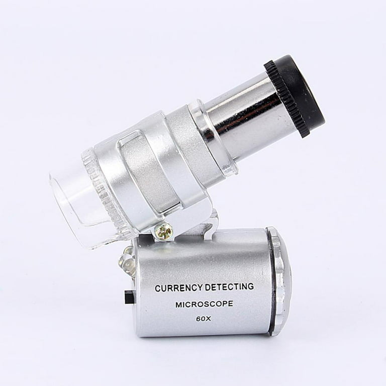 Microscope/loupe mini avec LED 60x-100x