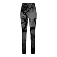 thumbnail image 4 of Lroveb Halloween Leggings for Women High Waist Slim Fit Bat Printed Tummy Control Workout Leggings Stretch Yoga Pants, 4 of 5