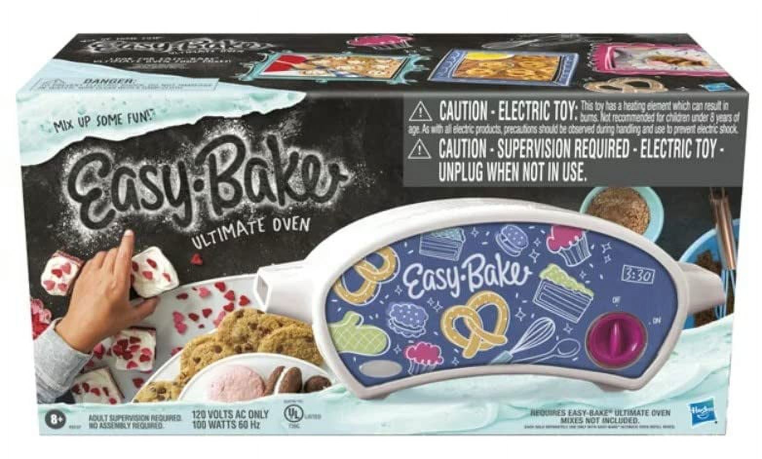 Easy Bake Ultimate Oven Baking Bundle with Easy Bake Ultimate Oven, Chocolate Chip & Pink Sugar Cookies, Pretzel, Mini Whoopie, Cheese Pizza Mixes and More for Kids 8yrs and Up - image 5 of 8