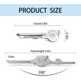 thumbnail image 5 of 6-in-1 Key Multi-tool with Ruler and Bottle Opener, Compact and Portable for Outdoor & Daily Use, 5 of 5