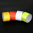 thumbnail image 3 of 3000x50mm Red PVC Car Reflective Sticker - High Reflectivity, Waterproof, Long-Lasting Safety Warning Decal for Vehicles, Ships, Roads & Machinery - Enhances Night Driving Safety & Cool Decoration, 3 of 6