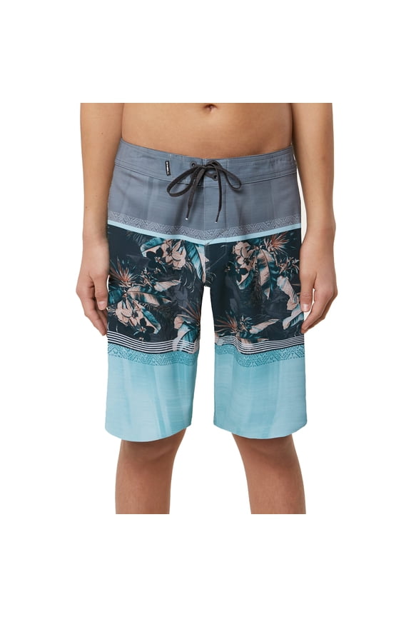 Boys' Big Hyperfreak Quick Dry Stretch Boardshort, Turquoise , 29