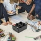 thumbnail image 2 of Riwesomey Caja de resistencia simple de ohmios que resuelve las leyes del circuito con facilidad Instrumento eléctrico experimental Artesanía, 2 of 6