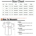 thumbnail image 2 of Chemises à Manches Courtes pour Hommes Mode Décontractée Unie Col Rabattu Bouton Blouse Manches Courtes Chemises Hommes Manches Courtes Chemises Hommes Manches Courtes Décontractées, 2 of 4