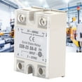 thumbnail image 3 of SSR Solid State Relay DC-AC 25A Non-Contact Switch With Aluminum Heat Sink Plate, 3 of 8