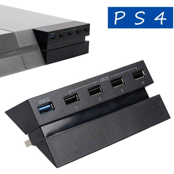 5 Port USB HUB High Speed USB Splitter for PS5 Game Console 