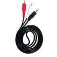 thumbnail image 4 of Conector de Audio Baoblaze 3,5 Mm Macho a 2 Conectores RCA Macho Cable de Cable Estéreo 3 piezas, 4 of 8