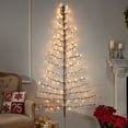 thumbnail image 2 of The Gerson Company 6 ft Tall Christmas Tree Wall Hanging with 180 Warm White LED Lights - N/A, 2 of 5