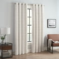 thumbnail image 5 of Eclipse Branson Magnitech 100% Blackout Curtain Panel, Magnetic Closure, Grommet Panel, 84 x 50 in, Ivory, 5 of 14