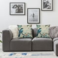 thumbnail image 2 of nygtbtfer Blue Floral Throw Pillow Covers  Set of 2 Farmhouse Vintage Flower Bird Pillow Covers Decorative Outdoor Patio Pillow Cases Cushions Cover for Living Room Couch Sofa Bed Home Decor White, 2 of 7