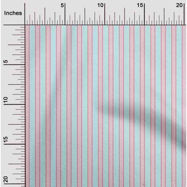 oneOone Polyester Lycra Fabric Shadow Stripe Print Fabric BTY 56 Inch Wide