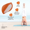 thumbnail image 3 of Not Just a Patch Dexcom G6 Adhesive Covers – 20 Count, Water Resistant 14-Day Hold for Skin – Orange, 3 of 7