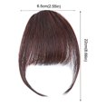 thumbnail image 3 of Kiplyki Clip in Bangs Human Hair, Hair Clip in Bangs Natural Fringe for gilrs and women, 3 of 3