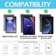 thumbnail image 2 of Funda con teclado SENGBIRCH para Samsung Galaxy Tab S9+ 12.4" Bluetooth, 2 of 7