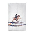thumbnail image 1 of Betsy Drake KT261 Brown Walking Horse Kitchen Towel, 1 of 1
