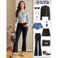 thumbnail image 4 of Conjunto de camisa corta y camisola de encaje de 2 piezas para mujer, 4 of 7