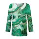 thumbnail image 5 of Ichuanyi liquidación de moda femenina camiseta suelta de mangas de mangas largas de mangas en v tops casuales ICHUANYI WER202308181161, 5 of 5