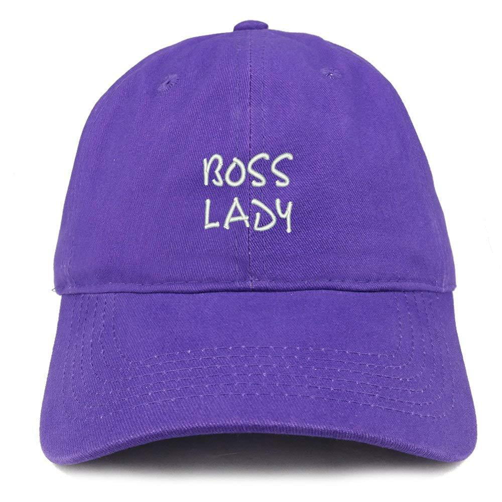 Boss Embroidered SOFT Unstructured Adjustable Hat Cap
