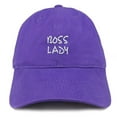 thumbnail image 1 of Trendy Apparel Shop Boss Lady Embroidered Soft Cotton Dad Hat - Black, 1 of 2