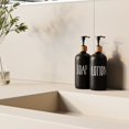 thumbnail image 4 of Dispensador de loción Aeakey, de cristal, recargable, color negro mate, 4 of 6
