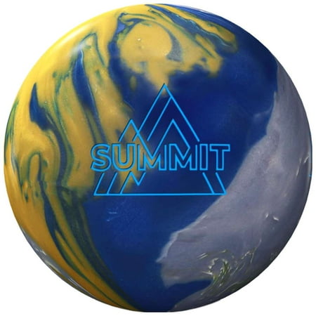 Storm Summit Bowling Ball - Blue/Gold/Silver 14lbs