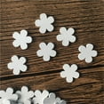 thumbnail image 4 of 100pcs Wooden Flower Shaped Embellishments Scrapbooking & Sewing DIY, 4 of 9