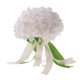 thumbnail image 2 of Boda Nupcial De Espuma Artificial Atado Rosas Ramo De Flores Decoración De blanco Macarena Ramo nupcial de la boda, 2 of 8