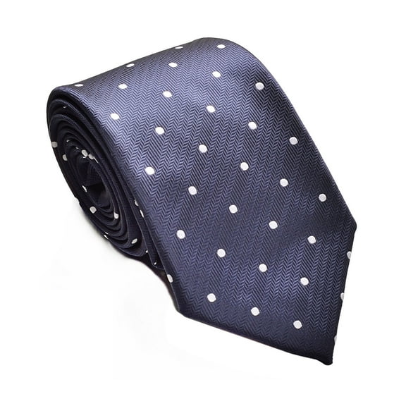 Yoursfs Mens Tie Navy Blue Neckties for Men Business Formal Men Neck Tie, 3.15"