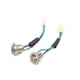 thumbnail image 1 of 2Pcs Toma de Luz 3 Pines Conector Mazo de Cables del Faro de Moto Casquillos para DY100, 1 of 1