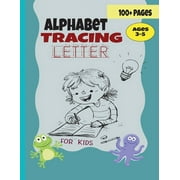 Alphabet Tracing Letter : Animal Alphabet Tracing Letter For Preschool Kids - ABC writing paper with lines - Notebook with Dotted Lined Sheets for K-3 Students - Blank handwriting practice paper for KG Children (Paperback)