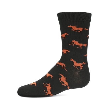 

MeMoi Boys Galloping Horse Cotton Crew Socks - Boys - Male