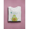 thumbnail image 3 of Muscular Avocado Sweatshirt Women -Image by Shutterstock, Female 3X-Large, 3 of 4