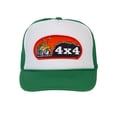 thumbnail image 2 of Offroad 4x4 Life Hat - Overland Rock Crawler Cap, White/Green, 2 of 4