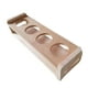 thumbnail image 3 of Soporte de almacenamiento para tazas y vasos, organizador de bambú para 4 tazas, soporte para copas de vino, estante para café, encimera, armario, bar Superficie sin pintar, 3 of 8