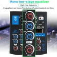 thumbnail image 2 of Amdohai Professional Audio Mixer With Dual Wireless Microphone, Sound Board, 2 of 8