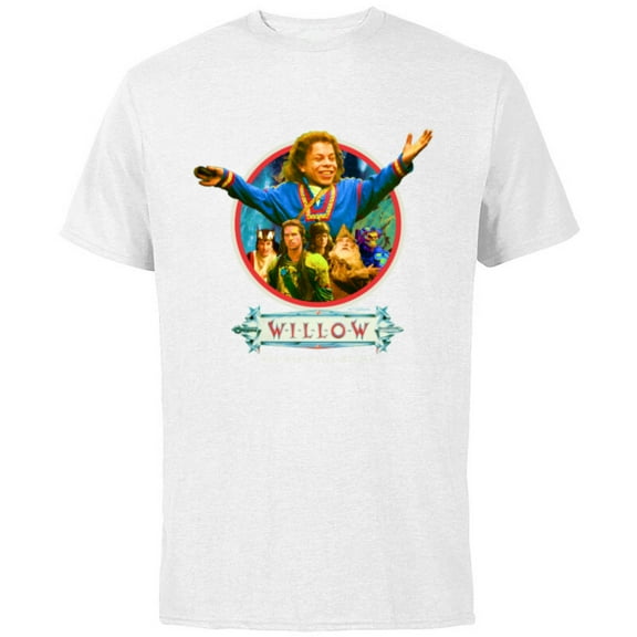 Lucasfilm Willow Movie Willow Ufgood Triumphant - Short Sleeve Cotton T-Shirt for Adults - Customized-White