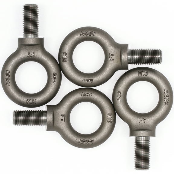 4 Pcs Lifting Shoulder Eye Bolts 3/4"-10 X 1-1/2"