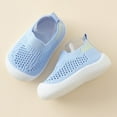 thumbnail image 6 of Baby Toddler First Walking Non-Skid Shoes Infant Boys Girls Soft Sole Breathable Elastic Knitted Mesh Socks Shoes Slip-on Sneakers 6-34 Months, 6 of 9
