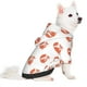 thumbnail image 2 of Fotbe Orange Fox Sudadera con Estampado para Perros Pequeños – Suéter con Capucha para Mascotas, Tela Suave de Forro Polar con Bolsillo-X-Small, 2 of 7